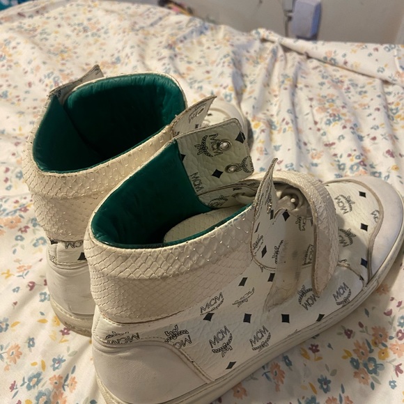 MCM monogram leather high top - Picture 13 of 13